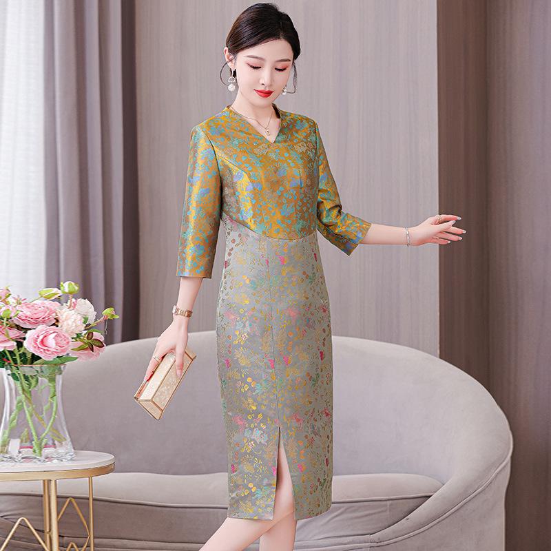 Women s Autumn Wedding Banquet Dress - 2024 Premium Mother-in-law Evening Outfit, Versatile for Regular Wear XXXXL
Women s Autumn Wedding Banquet Dress - 2024 Premium Mother-in-law Evening Outfit, Versatile for Regular Wear XXXXL