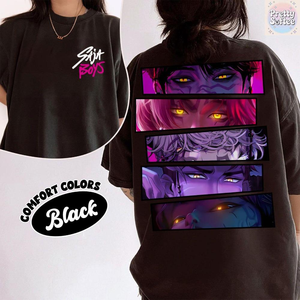 Saja Boys 2 Slide Comfort Shirt Saja Boys Boy Band Shirt Kpop Demon Inspired Movie Shirt Demon Hunters Merch Kpop Shirt 2XL
Saja Boys 2 Slide Comfort Shirt Saja Boys Boy Band Shirt Kpop Demon Inspired Movie Shirt Demon Hunters Merch Kpop Shirt 2XL