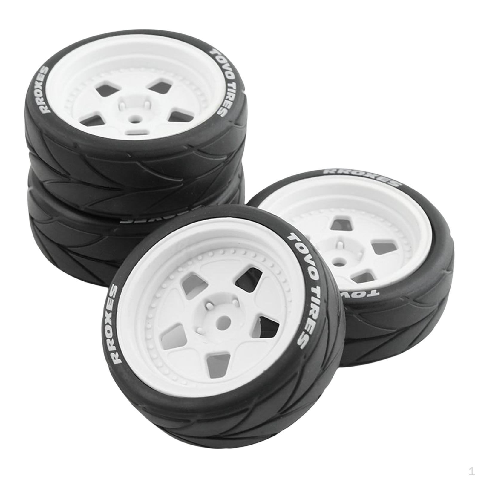 1/10 RC Car Wheel Rim Tires 12mm Hubs for Modified Buggy Truck Crawler Spare Parts білий
1/10 RC Car Wheel Rim Tires 12mm Hubs for Modified Buggy Truck Crawler Spare Parts білий