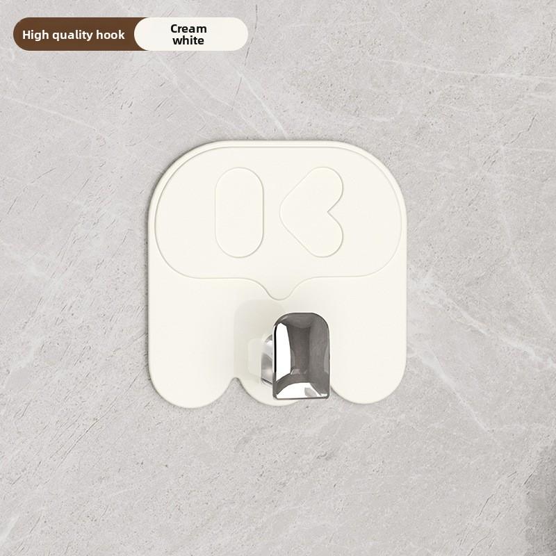 No Punching Strong Adhesive Fitting Room Bathroom Door Cute Style Hook 1pcs білий
No Punching Strong Adhesive Fitting Room Bathroom Door Cute Style Hook 1pcs білий