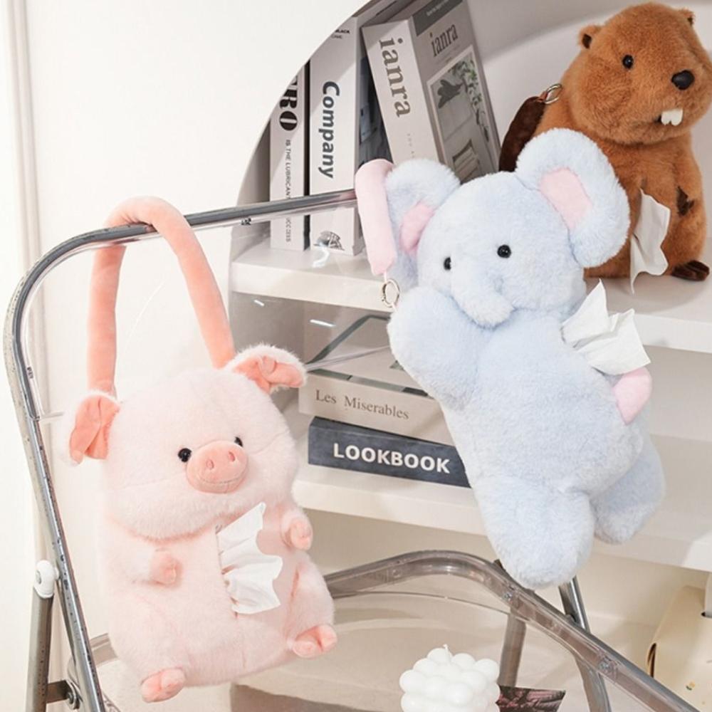 Plush Material Elephant Plush Tissue Box Storage Function Stuffed Tissue Cover Home Decor Style C
Plush Material Elephant Plush Tissue Box Storage Function Stuffed Tissue Cover Home Decor Style C