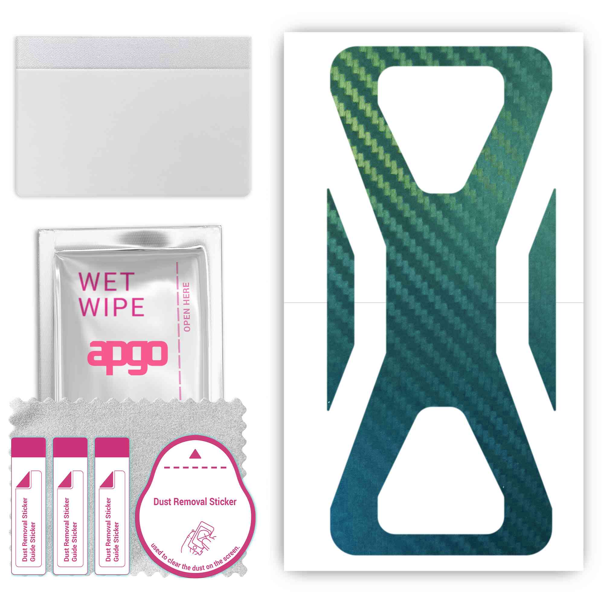 apgo Protective Skin Sticker for the back compatible with Black Shark 3 Pro, Wrap Film, Foil, Vinyl - Pattern Carbon Chameleon CAKA1
apgo Protective Skin Sticker for the back compatible with Black Shark 3 Pro, Wrap Film, Foil, Vinyl - Pattern Carbon Chameleon CAKA1