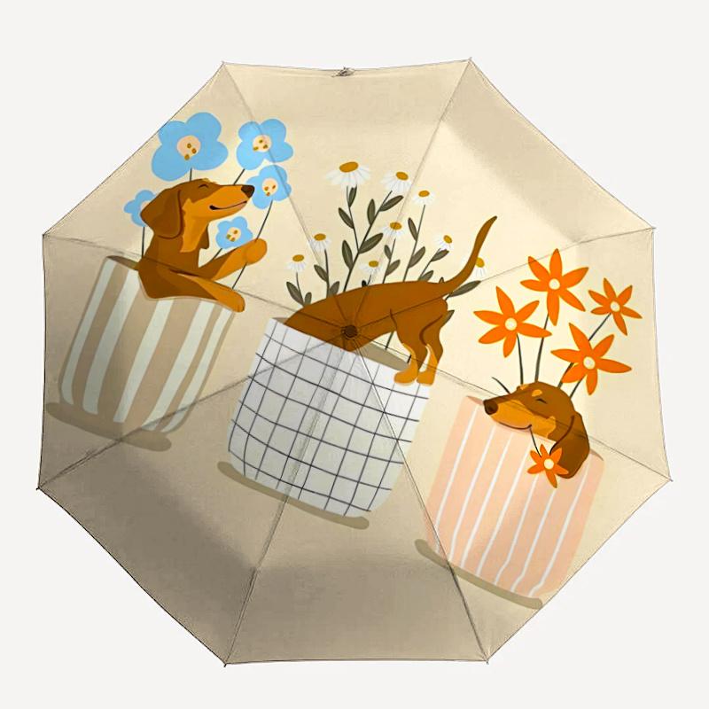 1pc Dogs Flowers Automatic Open/close Umbrella, 8-Rib sturdy structure, Portable Travel Umbrella, Parties, Everyday Useb072
1pc Dogs Flowers Automatic Open/close Umbrella, 8-Rib sturdy structure, Portable Travel Umbrella, Parties, Everyday Useb072