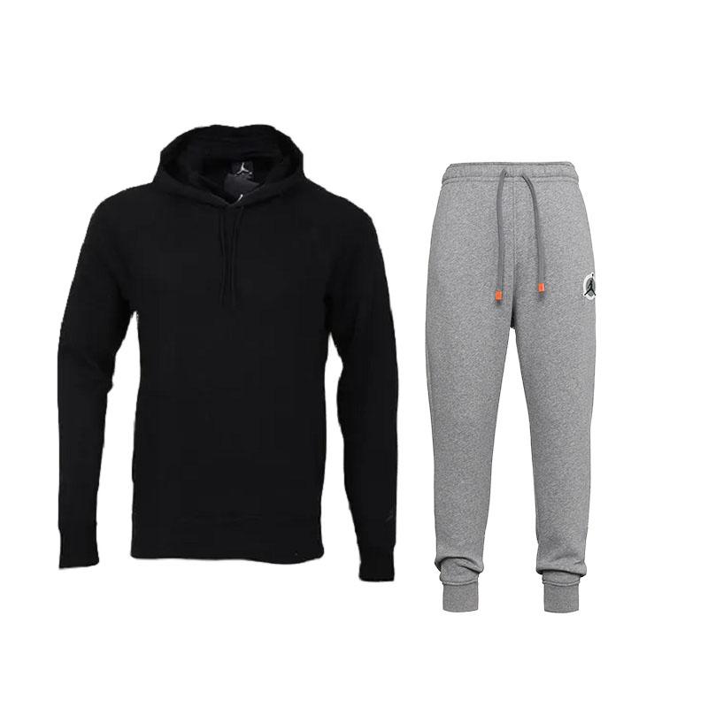 Jordan Pullover Hoodie Comfortable Drawstring Long Pants Casual Sports Set Unisex sets AQ1209-010+DV7597-091 XXL
Jordan Pullover Hoodie Comfortable Drawstring Long Pants Casual Sports Set Unisex sets AQ1209-010+DV7597-091 XXL