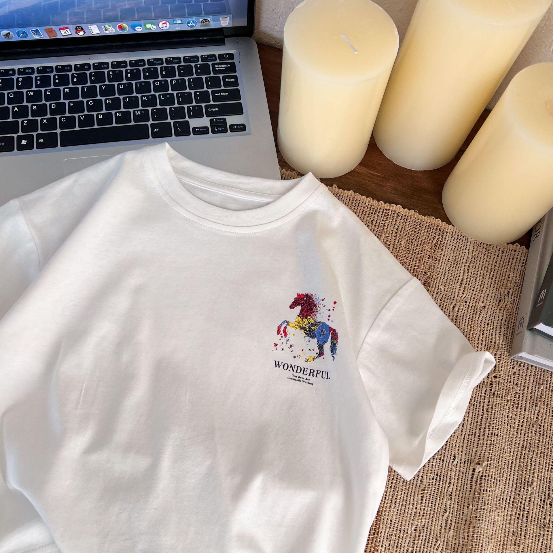 Футболка для мальчиков в национальном стиле с принтом, лето 2025 г.: Модный и универсальный короткий рукав 120 cm белый
Футболка для мальчиков в национальном стиле с принтом, лето 2025 г.: Модный и универсальный короткий рукав 120 cm белый