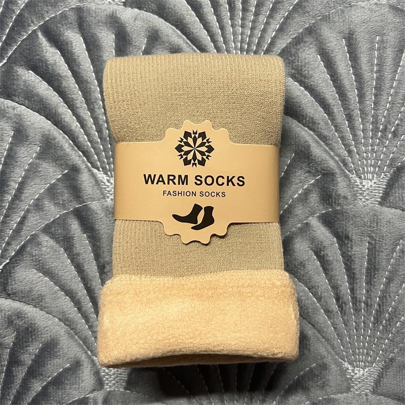 Unisex Thickened Winter Cashmere Socks - Mid-Calf, Velvet-Lined, Bare Leg Comfort, & Postpartum Friendly One Size
Unisex Thickened Winter Cashmere Socks - Mid-Calf, Velvet-Lined, Bare Leg Comfort, & Postpartum Friendly One Size