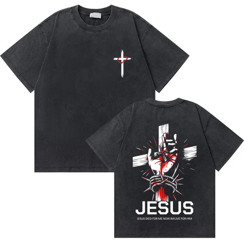 Christian Religious Jesus Forgive Them Father Letter Logo Washed Tshirt Men Women Gothic Rock Oversized T Shirts s Streetwear S
Christian Religious Jesus Forgive Them Father Letter Logo Washed Tshirt Men Women Gothic Rock Oversized T Shirts s Streetwear S