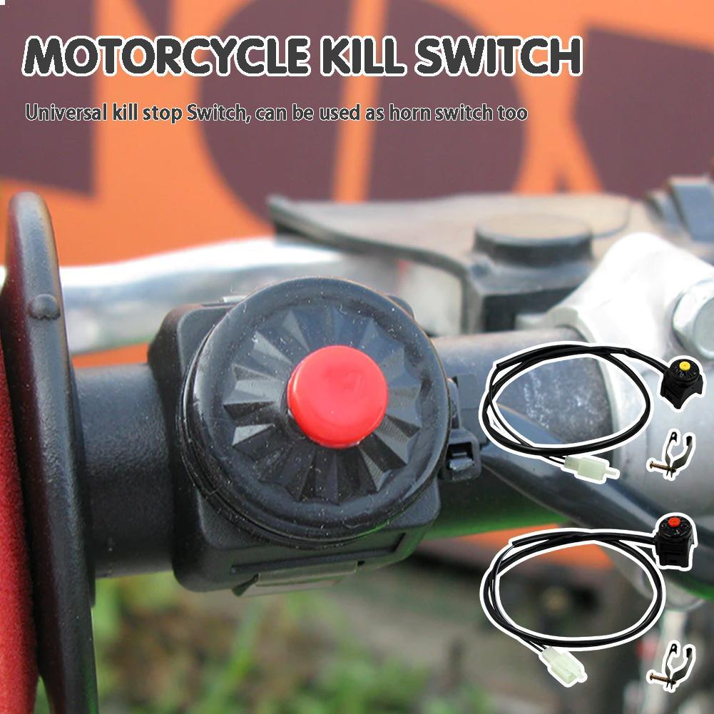 Motorcycle Kill Switch Red Push Button Horn Starter Dirt Bike UTV Dual Handlebar Mounted For 22mm (7/8 ) Bar Motorcycle Accessor
Motorcycle Kill Switch Red Push Button Horn Starter Dirt Bike UTV Dual Handlebar Mounted For 22mm (7/8 ) Bar Motorcycle Accessor