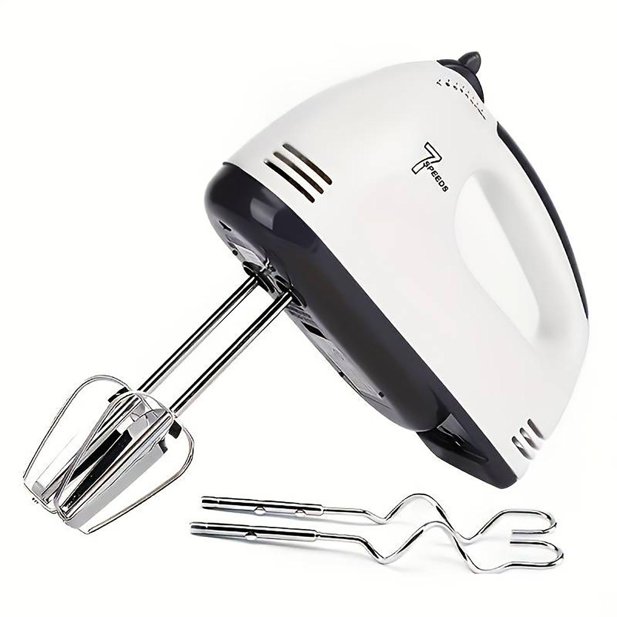 SaengQ Handheld Electric Egg Beater, Household Automatic Mixer, Egg White and Cream Beater, Mini 7-speed White EU
SaengQ Handheld Electric Egg Beater, Household Automatic Mixer, Egg White and Cream Beater, Mini 7-speed White EU