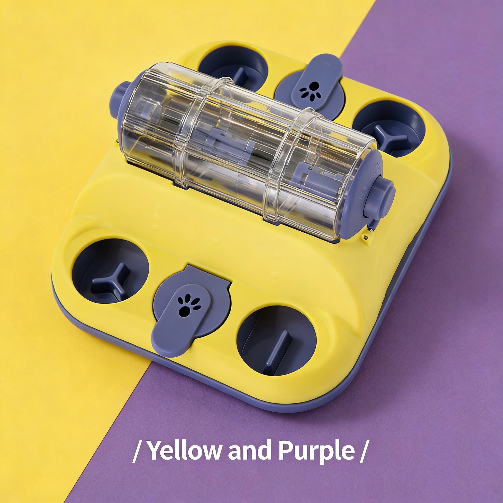 Pet Toy Slow Feeder Interactive Dog Cat Puzzle Toy Pet Training Puzzle Feeder Tibetan Food Cat Rolling Feeder Cat Dog Toys жовтий
Pet Toy Slow Feeder Interactive Dog Cat Puzzle Toy Pet Training Puzzle Feeder Tibetan Food Cat Rolling Feeder Cat Dog Toys жовтий