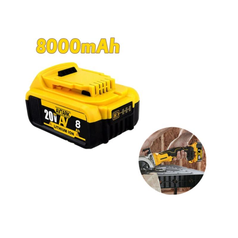 1 шт., 20 В, 5A, 6A, 8A MAX, литиевая батарея, сменный электроинструмент для DeWalt DCB184 DCB181 DCB182 DCB200, литиевая батарея
1 шт., 20 В, 5A, 6A, 8A MAX, литиевая батарея, сменный электроинструмент для DeWalt DCB184 DCB181 DCB182 DCB200, литиевая батарея