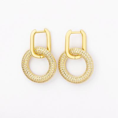 Nidin New Design 5 Colors Round Shape Drop Earrings Dangle Micro Pave CZ Jewelry For Women Girls Wedding Party Christmas Gifts золотой
Nidin New Design 5 Colors Round Shape Drop Earrings Dangle Micro Pave CZ Jewelry For Women Girls Wedding Party Christmas Gifts золотой