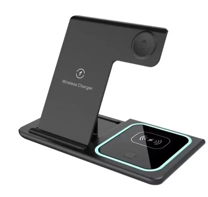 Foldable 3 In 1 Wireless Charger Pad Stand For iPhone 15 14 13 12 8 X XR Apple Watch 8 7 6 Airprods Fast Charging Dock Station чорний
Foldable 3 In 1 Wireless Charger Pad Stand For iPhone 15 14 13 12 8 X XR Apple Watch 8 7 6 Airprods Fast Charging Dock Station чорний