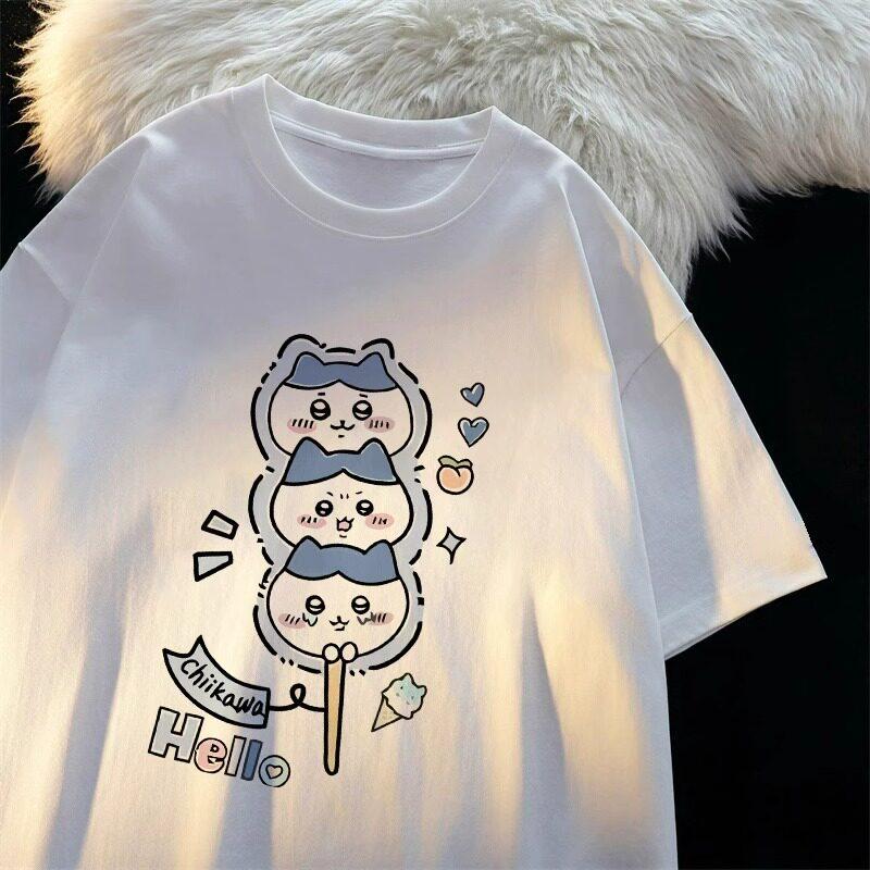 Chiikawa Cute Funny Pattern Women Unisex Cartoon Summer Fashion Tshirt Casual Loose Comfortable Unisex Round Neck Short Sleeve Top 3XL
Chiikawa Cute Funny Pattern Women Unisex Cartoon Summer Fashion Tshirt Casual Loose Comfortable Unisex Round Neck Short Sleeve Top 3XL