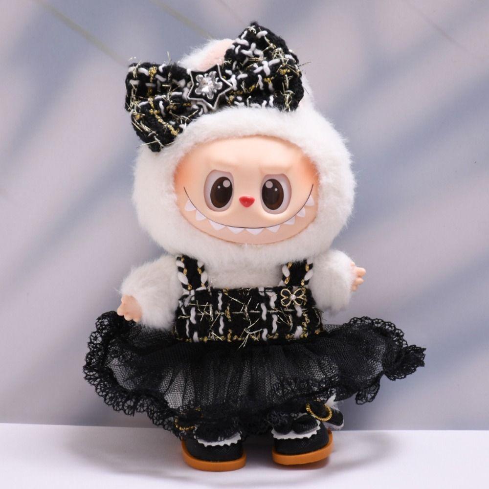 Lace Labubu Doll s Ballet Dress Star Hairpin 17cm Plush Dolls Clothes Cotton Doll Accessories No Shoes
Lace Labubu Doll s Ballet Dress Star Hairpin 17cm Plush Dolls Clothes Cotton Doll Accessories No Shoes