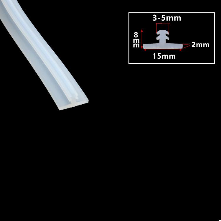 T Shape Silicone Sealing Strip Rubber Weatherstrip T-type Ditch Cover Decorative Kitchen Slit Strip Waterproof Heat Resistant 1 Meter
T Shape Silicone Sealing Strip Rubber Weatherstrip T-type Ditch Cover Decorative Kitchen Slit Strip Waterproof Heat Resistant 1 Meter