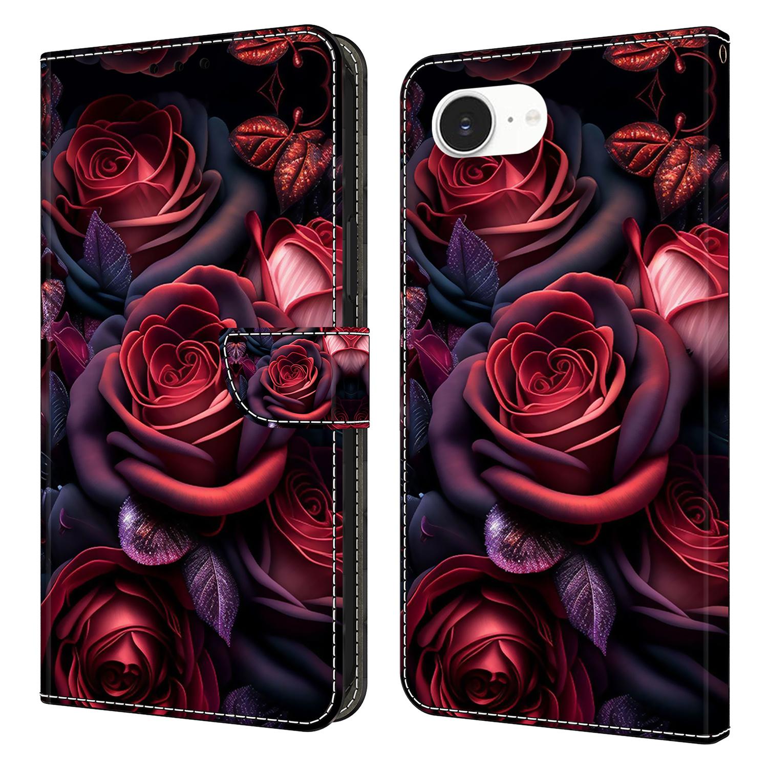 For iPhone 16e Wallet Case Pattern Printing Stand Leather Flip Phone Cover Black Rose
For iPhone 16e Wallet Case Pattern Printing Stand Leather Flip Phone Cover Black Rose