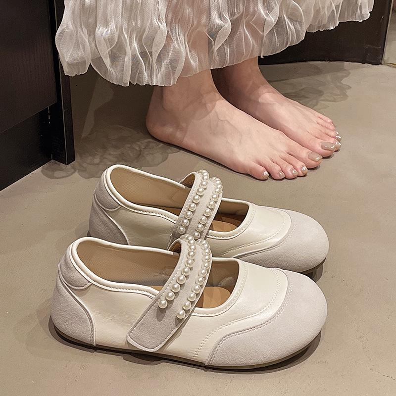 Retro round head splicing shallow mouth single shoes women s autumn new French Mary Jane shoes tide 40 бежевый
Retro round head splicing shallow mouth single shoes women s autumn new French Mary Jane shoes tide 40 бежевый