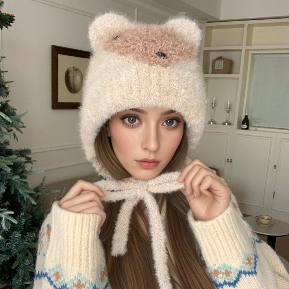 Новая женская милая шапка с дизайном лисы из плюшевого меха, теплая зимняя шапка, молодежная модная вязаная шапка с ушками, милая элегантная меховая зимняя шапка для девочек 55cm-60cm бежевый
Новая женская милая шапка с дизайном лисы из плюшевого меха, теплая зимняя шапка, молодежная модная вязаная шапка с ушками, милая элегантная меховая зимняя шапка для девочек 55cm-60cm бежевый
