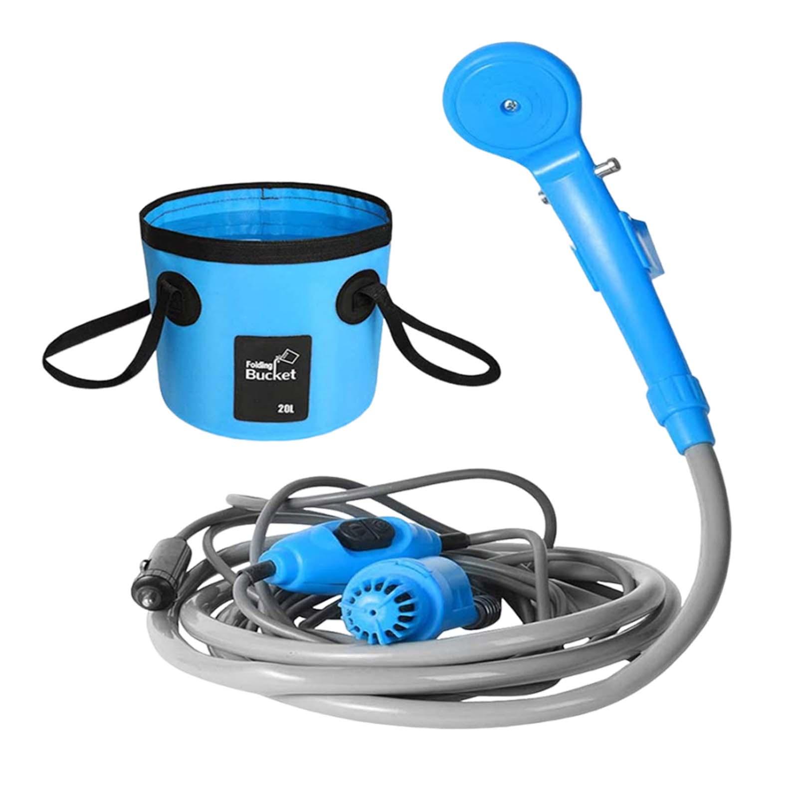 Портативный насос для душа с ведром, универсальный для садоводства, уборки домашних животных, походов синий
Портативный насос для душа с ведром, универсальный для садоводства, уборки домашних животных, походов синий