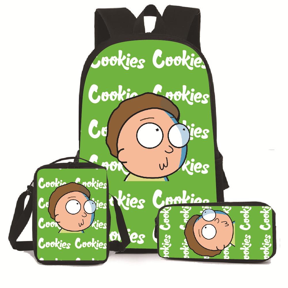Cooking Peripheral Backpack Color Printing Travel Computer Bag Shoulder Bag Pencil Bag Backpack Set Three-piece set
Cooking Peripheral Backpack Color Printing Travel Computer Bag Shoulder Bag Pencil Bag Backpack Set Three-piece set