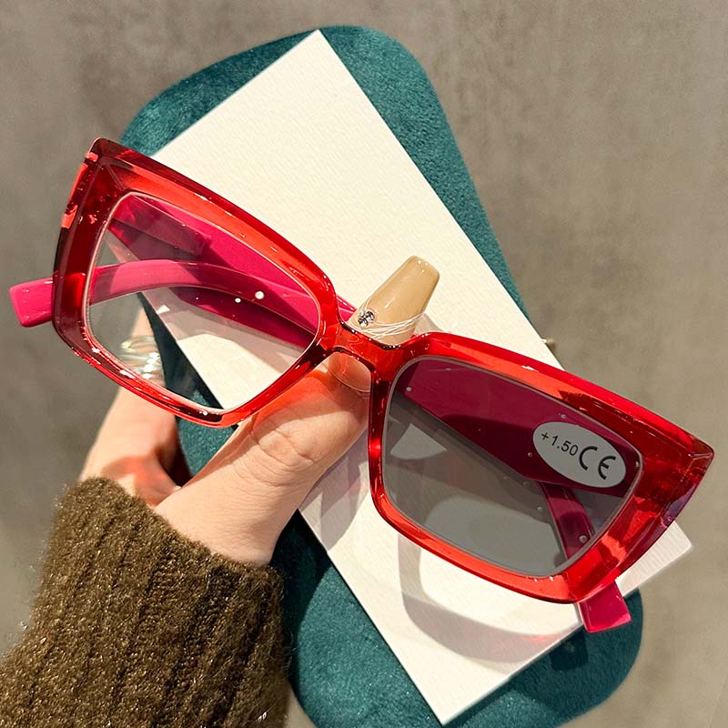 Small Rectangular Spectacle Frame Frame Fashionable Simplicity Photochromic Reading Eyeglasses Sturdy Durable Lady and Gentleman Glasses 0 To +40 1
Small Rectangular Spectacle Frame Frame Fashionable Simplicity Photochromic Reading Eyeglasses Sturdy Durable Lady and Gentleman Glasses 0 To +40 1