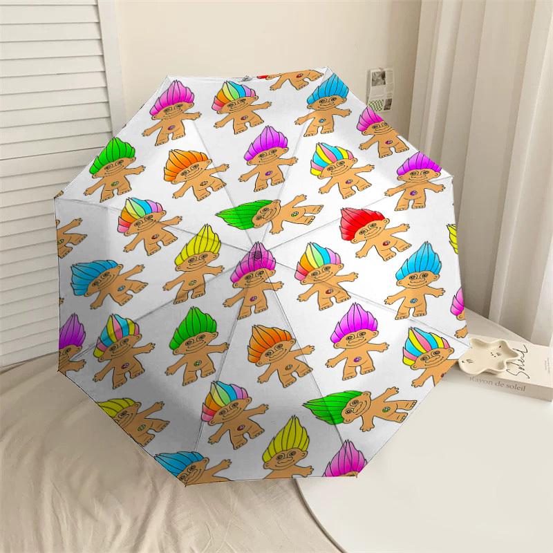 1PC Trolls Umbrella-9-Rib Reinforced, Automatic Open, Lightweight & Durable, Cute Fashion Accessory for Outdoor-P0716
1PC Trolls Umbrella-9-Rib Reinforced, Automatic Open, Lightweight & Durable, Cute Fashion Accessory for Outdoor-P0716