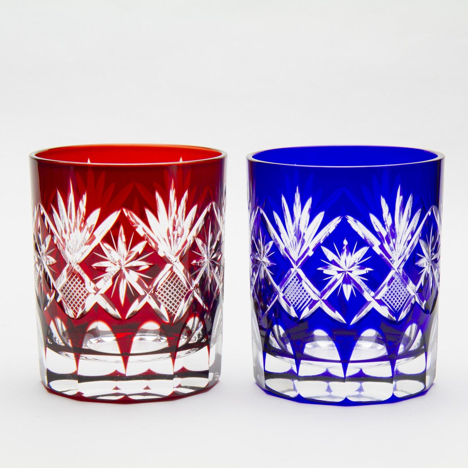 Tajima Glass Star Cut Glass Old Pair
Tajima Glass Star Cut Glass Old Pair