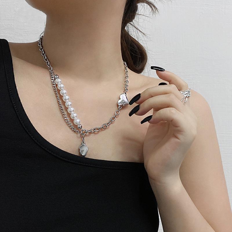 Love Pearl Clavicle Necklace - Women s Sweet Ins Style, High-End Sweater Chain Pendant серебряный
Love Pearl Clavicle Necklace - Women s Sweet Ins Style, High-End Sweater Chain Pendant серебряный