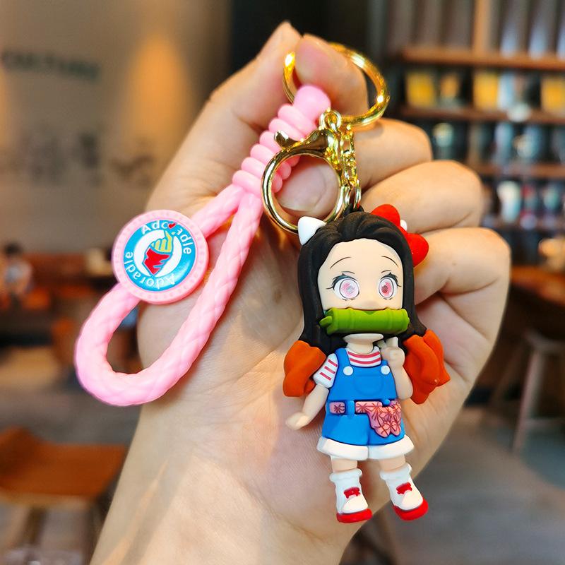 Demon Slayer: Kimetsu No Yaiba Keychain Knitted Style Cartoon Miko Character Business Accessory Couple s Bag Y2k Fashion
Demon Slayer: Kimetsu No Yaiba Keychain Knitted Style Cartoon Miko Character Business Accessory Couple s Bag Y2k Fashion