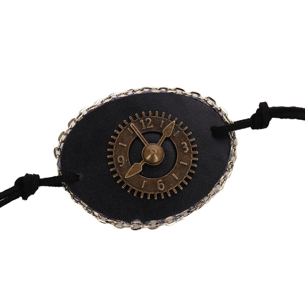 Костюм на Хеллоуин реквизит для вечеринки пиратский панк ретро снаряжение заклепки часы кожа одноглазая маска для глаз One size
Костюм на Хеллоуин реквизит для вечеринки пиратский панк ретро снаряжение заклепки часы кожа одноглазая маска для глаз One size