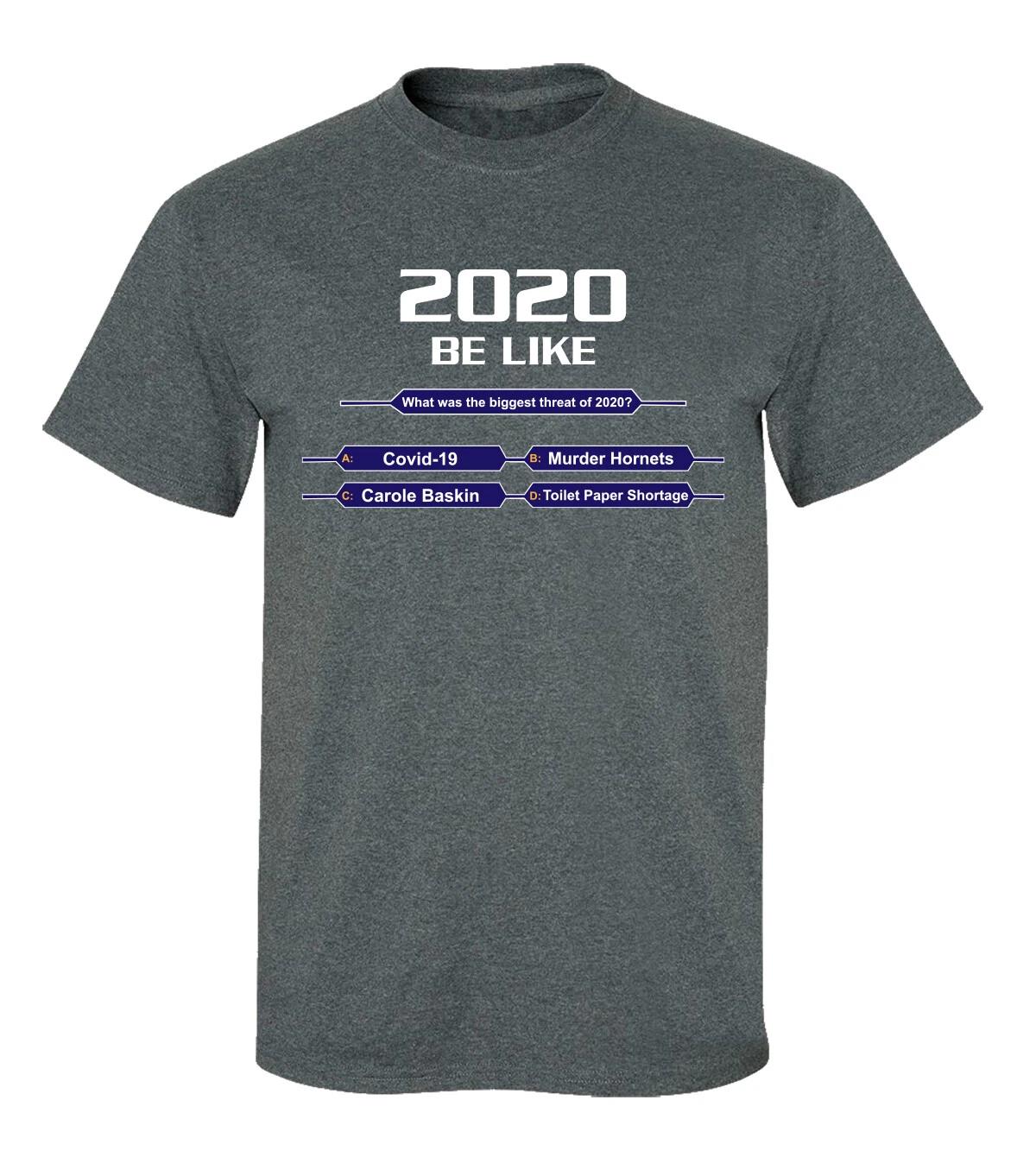 Funny 2020 Be Like Unisex Short Sleeve T-Shirt 4XL
Funny 2020 Be Like Unisex Short Sleeve T-Shirt 4XL