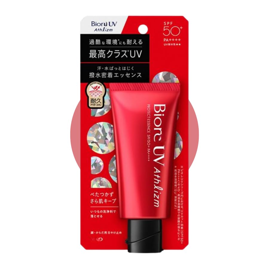 Biore UV Athlizm Защитная эссенция 70 г Солнцезащитное средство для лица и тела Оригинальная упаковка с логотипом SPF50+ PA++++ (monomoshop M)
Biore UV Athlizm Защитная эссенция 70 г Солнцезащитное средство для лица и тела Оригинальная упаковка с логотипом SPF50+ PA++++ (monomoshop M)