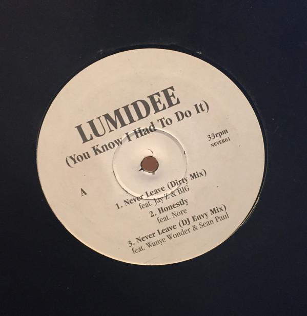 12-дюймовая пластинка LUMIDEE - Never Leave NEVER01 Не на лейбле Рэп и хип-хоп/R&B Б/У
12-дюймовая пластинка LUMIDEE - Never Leave NEVER01 Не на лейбле Рэп и хип-хоп/R&B Б/У