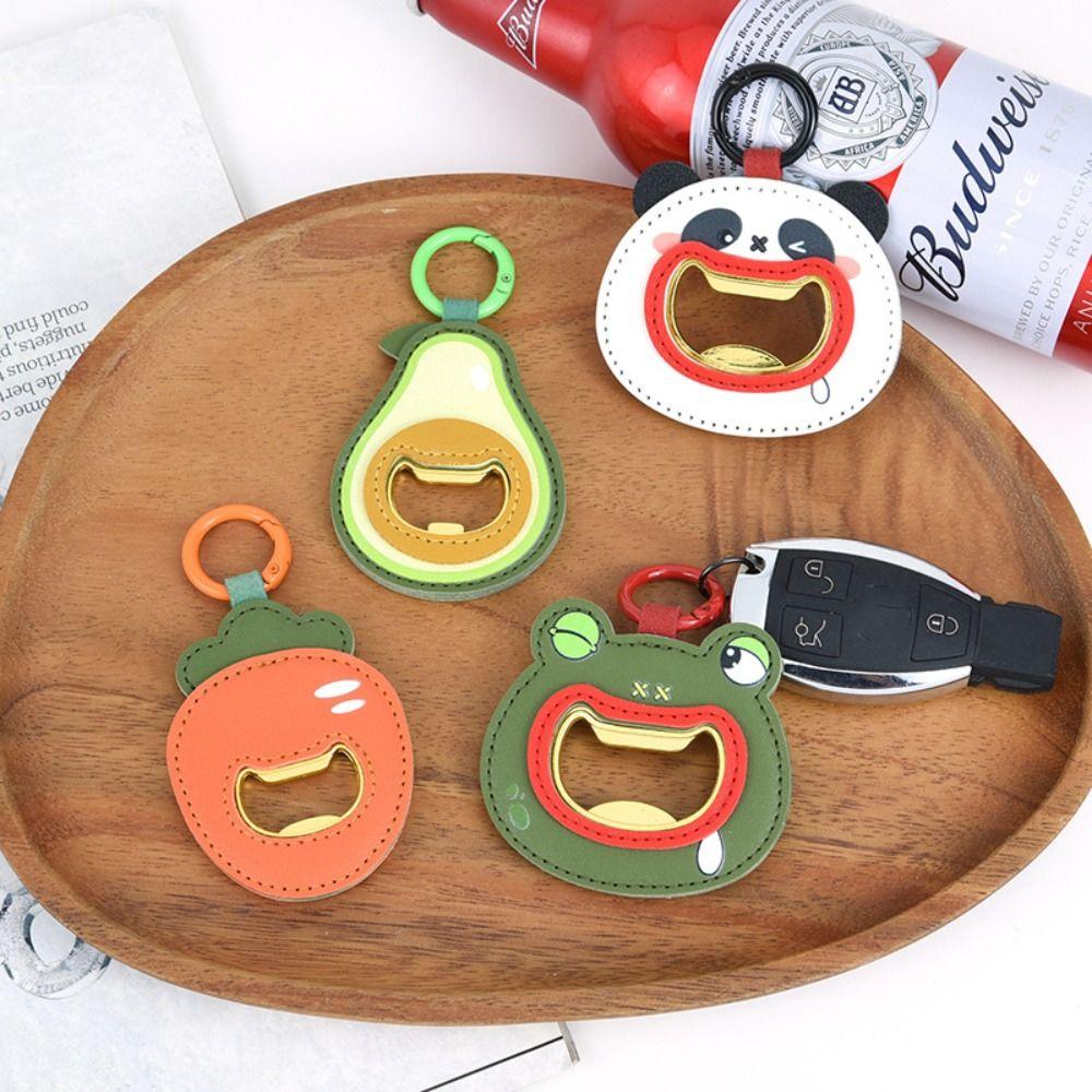Useful Cartoon Panda PU Leather Keyrings Creative Car Keychain Accessories Car Keys Gift style 2
Useful Cartoon Panda PU Leather Keyrings Creative Car Keychain Accessories Car Keys Gift style 2