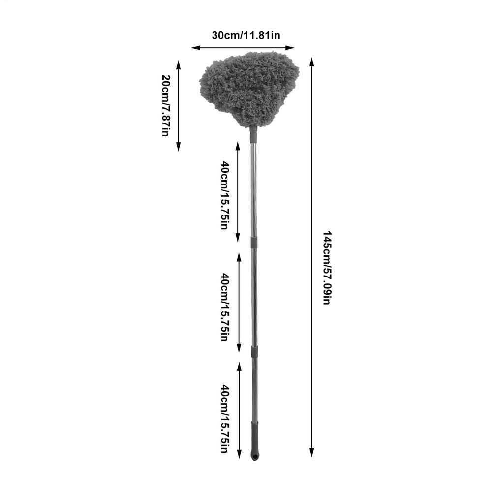 Ceiling Fan Cleaning Tool Extra-Long Dusters With Extension Pole For Cleaning Flexible Furniture Cleaner For Baseboard Blind сірий колір
Ceiling Fan Cleaning Tool Extra-Long Dusters With Extension Pole For Cleaning Flexible Furniture Cleaner For Baseboard Blind сірий колір