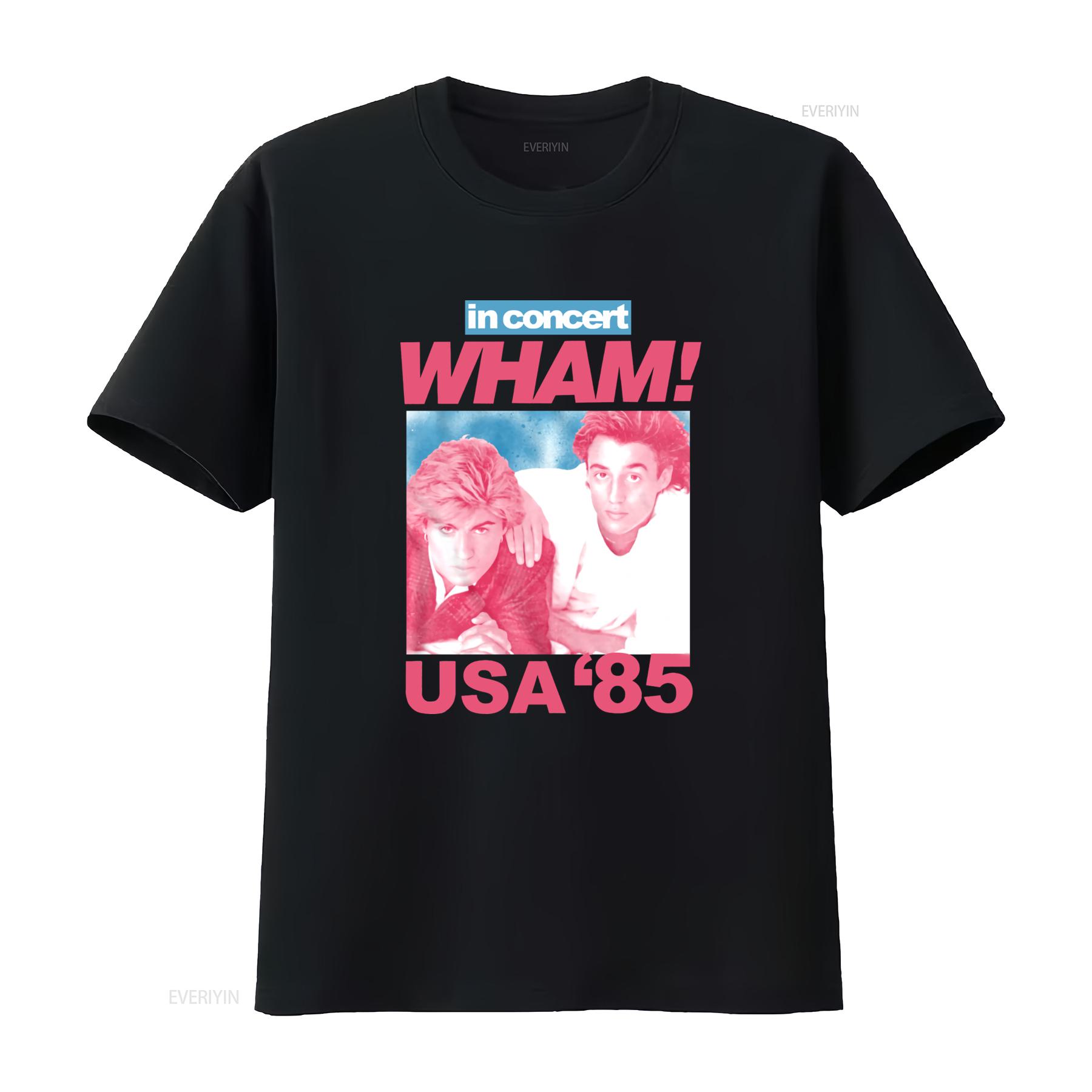 Vintage Wham George Michael USA Tour 1985 Concert Cotton T Shirt Full Size White vintage Washed Breathable Versatile Stretched 4XL
Vintage Wham George Michael USA Tour 1985 Concert Cotton T Shirt Full Size White vintage Washed Breathable Versatile Stretched 4XL