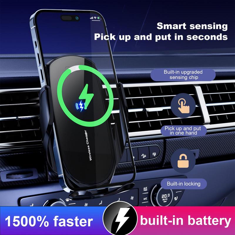 360 Rotation Auto Phone Mount 2 In 1 Wireless Phone Charger Fast Charging Wireless Charger Car Phone Holder Car Accessories
360 Rotation Auto Phone Mount 2 In 1 Wireless Phone Charger Fast Charging Wireless Charger Car Phone Holder Car Accessories
