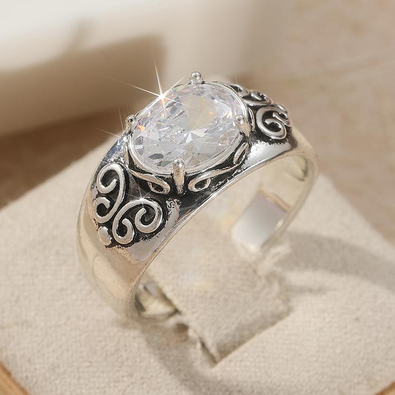 Vintage Copper Color Inlaid White CZ Women s Ring Geometry Carving Daily Wear Party Zircon 6
Vintage Copper Color Inlaid White CZ Women s Ring Geometry Carving Daily Wear Party Zircon 6