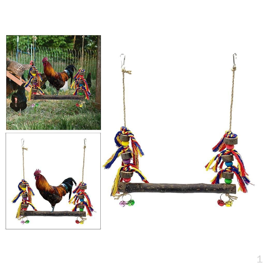 Ladder Wooden Birds Parrots Perch Hanging Accessory Chicken Toy for Large Macaws Parakeet B
Ladder Wooden Birds Parrots Perch Hanging Accessory Chicken Toy for Large Macaws Parakeet B