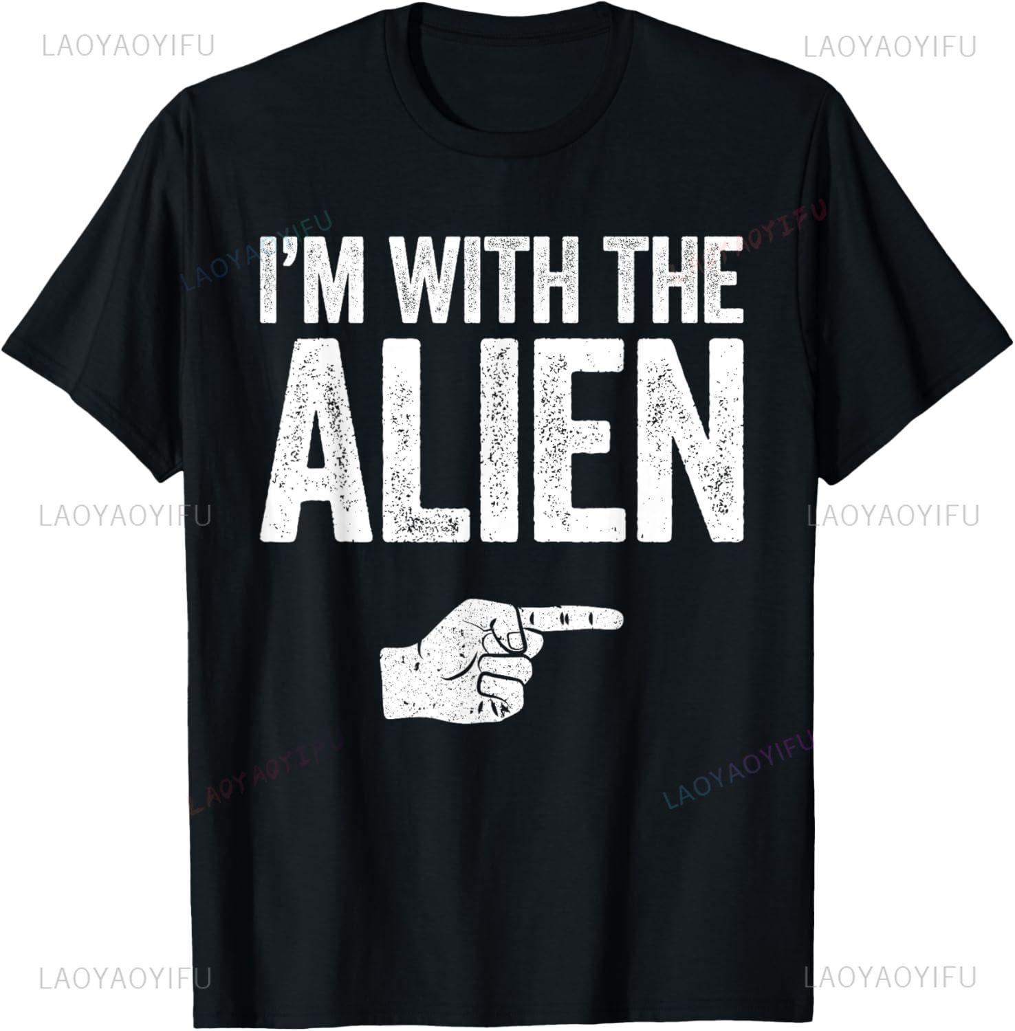 Im with The Alien Shirt Adult Kids Matching Alien Costume TShirt Unisex Summer Streetwear Tops Graphic T Shirts Camisas 4XL
Im with The Alien Shirt Adult Kids Matching Alien Costume TShirt Unisex Summer Streetwear Tops Graphic T Shirts Camisas 4XL