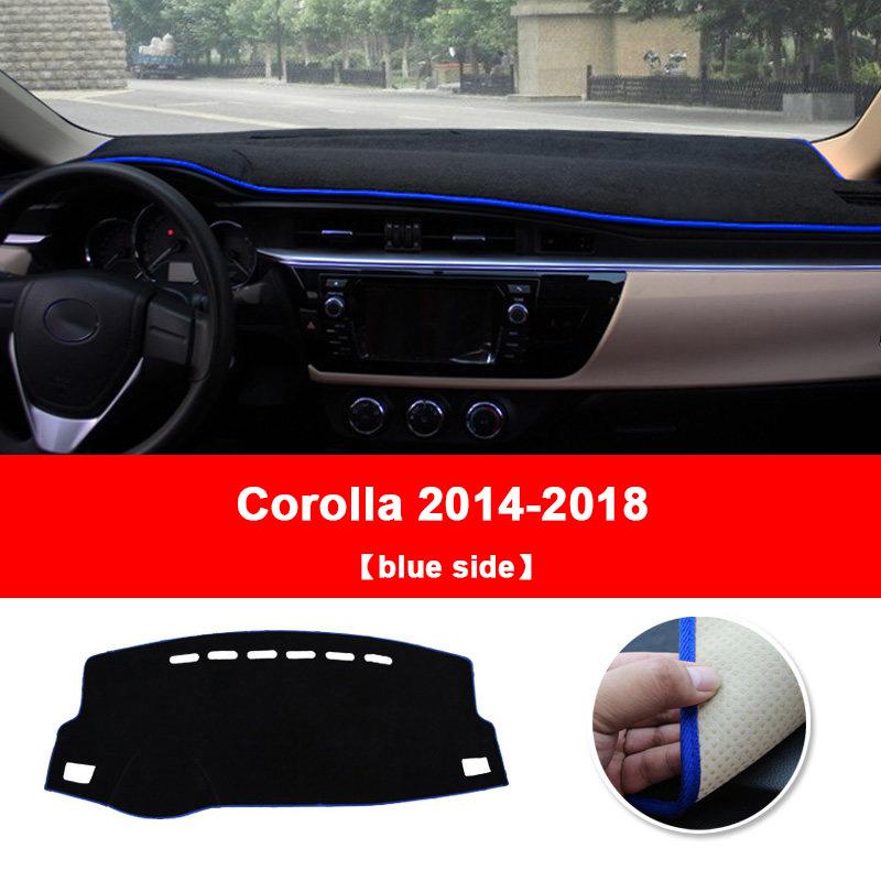 Для Toyota Corolla 2007-2012 2013 2014 2015 2016 2017 2018 LHD кришка приладової панелі автомобіля Уникайте світла колодки анти-УФ килимки аксесуари 14-18 Front Blue
Для Toyota Corolla 2007-2012 2013 2014 2015 2016 2017 2018 LHD кришка приладової панелі автомобіля Уникайте світла колодки анти-УФ килимки аксесуари 14-18 Front Blue