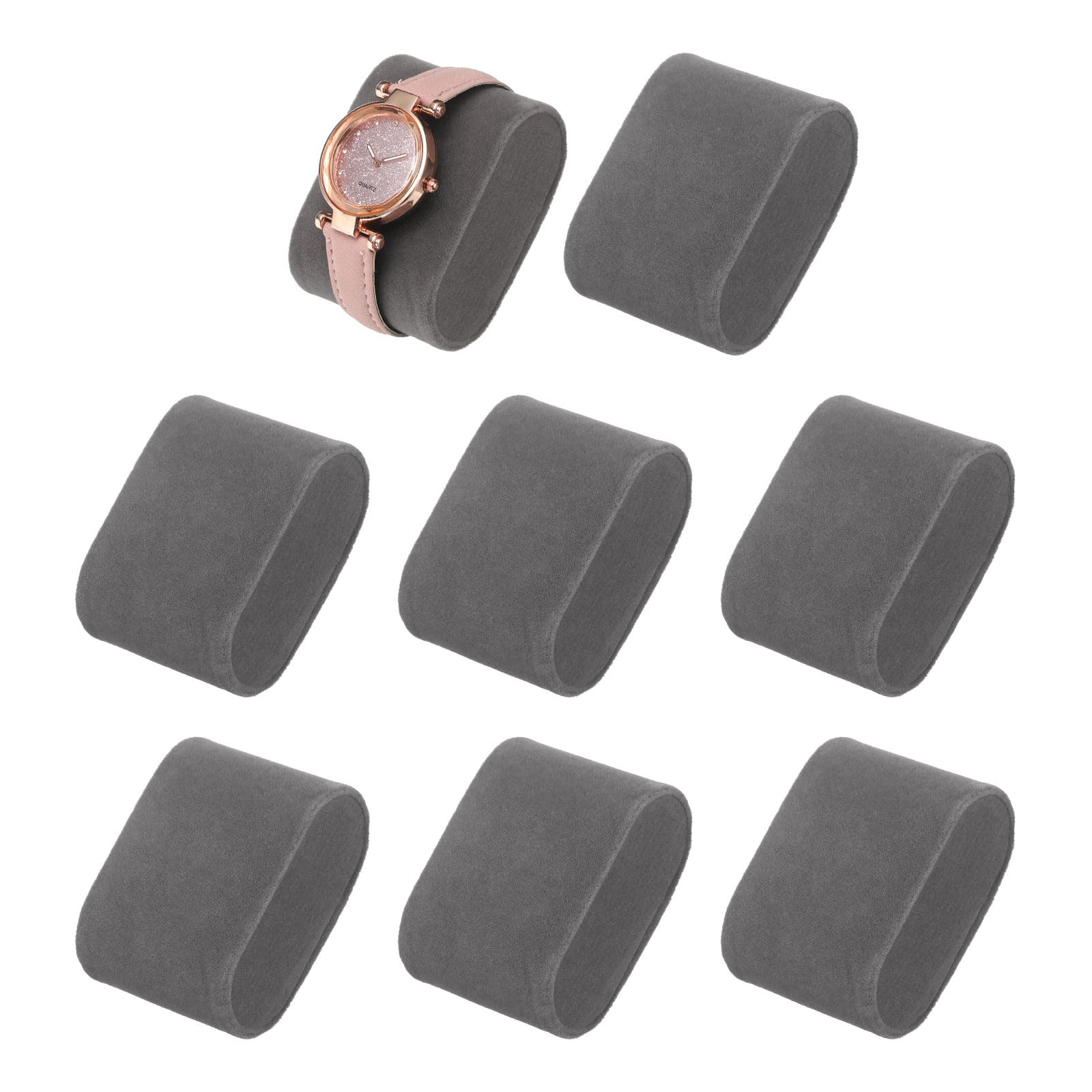 uxcell 8-Piece Bracelet Watch Pillow, Velvet Jewelry Display Pillow, Cushion Pad, Watch Storage Pillow for Watch Box, Gray
uxcell 8-Piece Bracelet Watch Pillow, Velvet Jewelry Display Pillow, Cushion Pad, Watch Storage Pillow for Watch Box, Gray