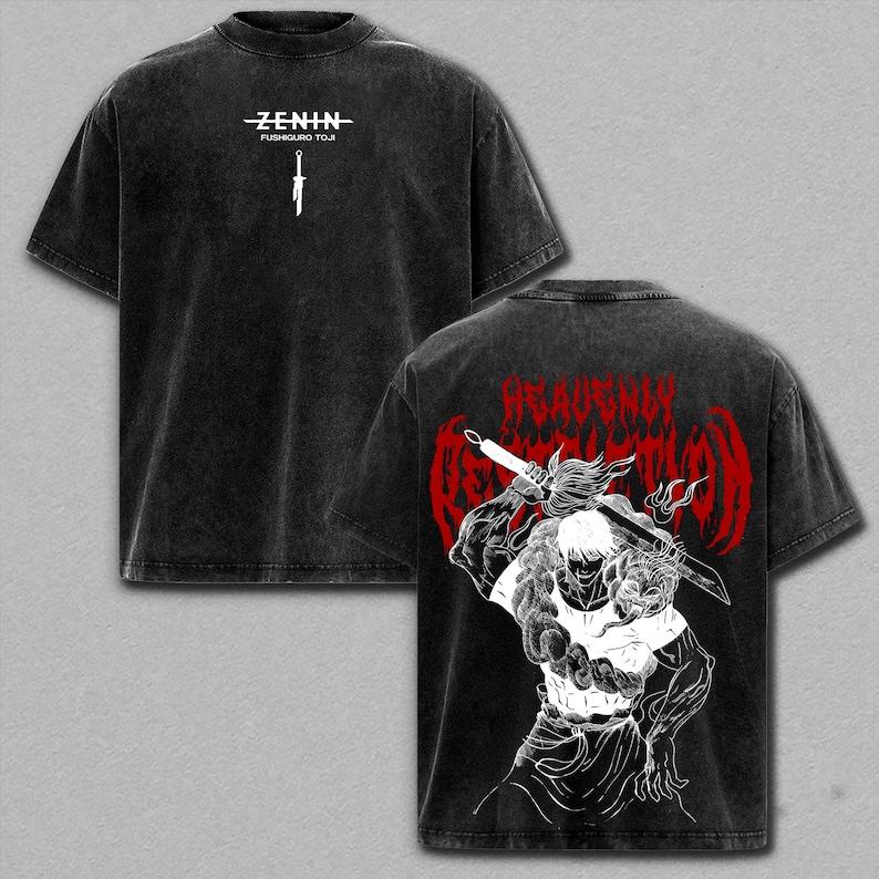 Anime Jujutsu Kaisen Fushiguro Toji Graphic T Shirt Men Women Washed Cotton Tshirts Vintage Casual Clothing Harajuku T-shirt XXL
Anime Jujutsu Kaisen Fushiguro Toji Graphic T Shirt Men Women Washed Cotton Tshirts Vintage Casual Clothing Harajuku T-shirt XXL