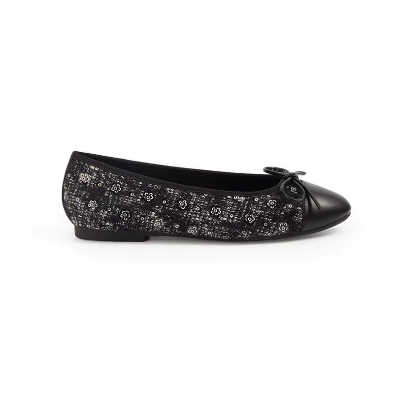 Grape Home~ Sheepskin Edition Sequined Tweed Bow Light Mouth Low Heel Shoes Commuter Single Shoes Women 40 чорний
Grape Home~ Sheepskin Edition Sequined Tweed Bow Light Mouth Low Heel Shoes Commuter Single Shoes Women 40 чорний
