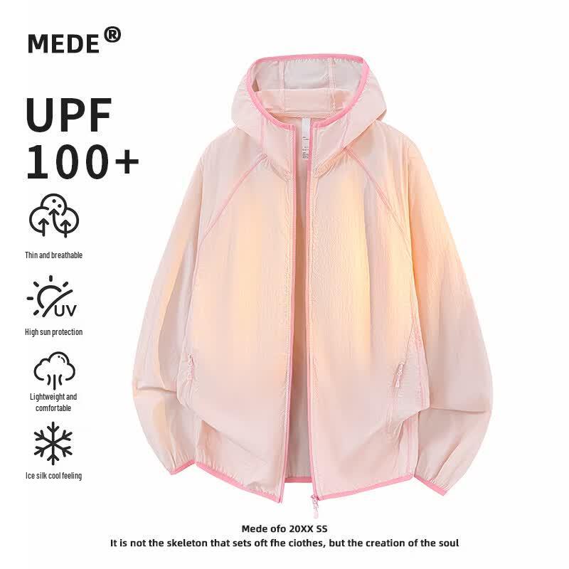 MEDE Casual Ice Silk UPF100+ Hooded Sun Protection Jacket S
MEDE Casual Ice Silk UPF100+ Hooded Sun Protection Jacket S