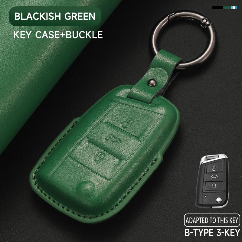 Leather Car Key Cover Case Protection Shell KeychainFor VW Volkswagen GTI Golf 7 MK2 MK7 Polo Tiguan T-Cross T-Roc touran
Leather Car Key Cover Case Protection Shell KeychainFor VW Volkswagen GTI Golf 7 MK2 MK7 Polo Tiguan T-Cross T-Roc touran