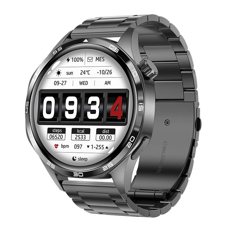Смартгодинник Watch5 Pro: Дзвінки через Bluetooth, Монітор серцевого ритму та здоров я, HD круглий екран Black Steel + Silicone
Смартгодинник Watch5 Pro: Дзвінки через Bluetooth, Монітор серцевого ритму та здоров я, HD круглий екран Black Steel + Silicone