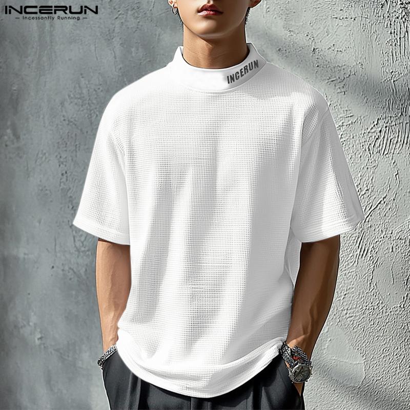 INCERUN Summer Men Short Sleeve Stitching Print Casual Loose Texture T-shirts Tops
INCERUN Summer Men Short Sleeve Stitching Print Casual Loose Texture T-shirts Tops
