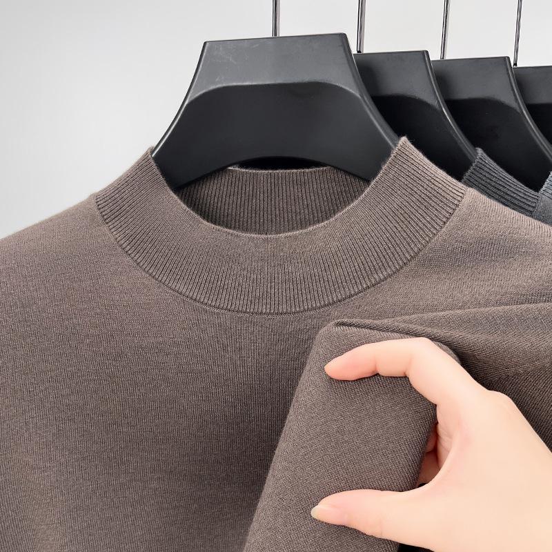 Men s Silk-Blend Half-High Neck Sweater - Versatile Long Sleeve Knitted Base Layer L
Men s Silk-Blend Half-High Neck Sweater - Versatile Long Sleeve Knitted Base Layer L